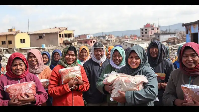 Ayuda humanitaria colaborativa enfrenta el desastre
